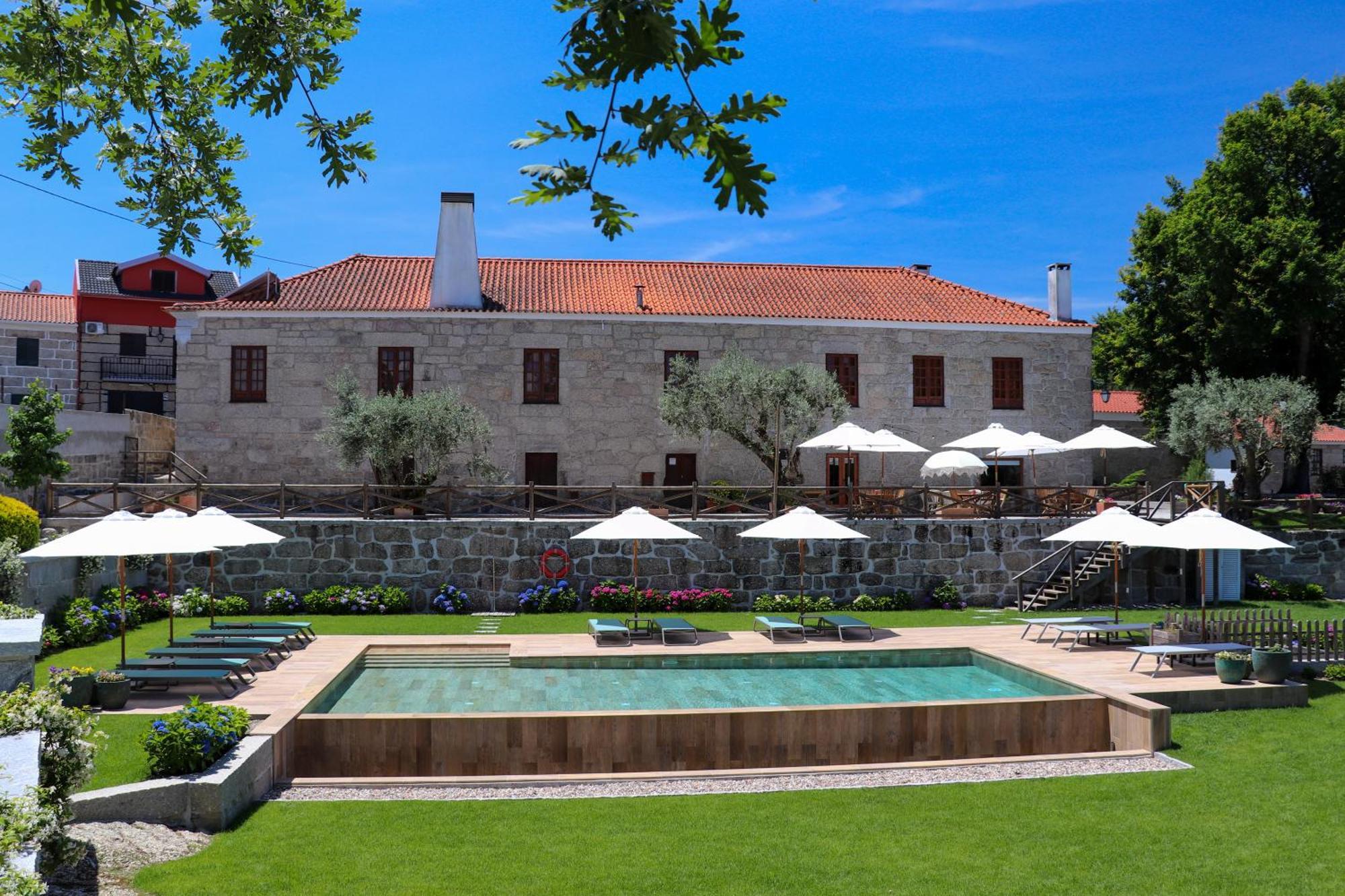 Вилла Casa Do Boco Оливейра-ду-Ошпитал Экстерьер фото